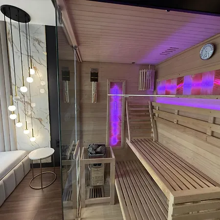 Sauna Jacuzzi River View Quorum Apartment Wroclaw Exterior photo